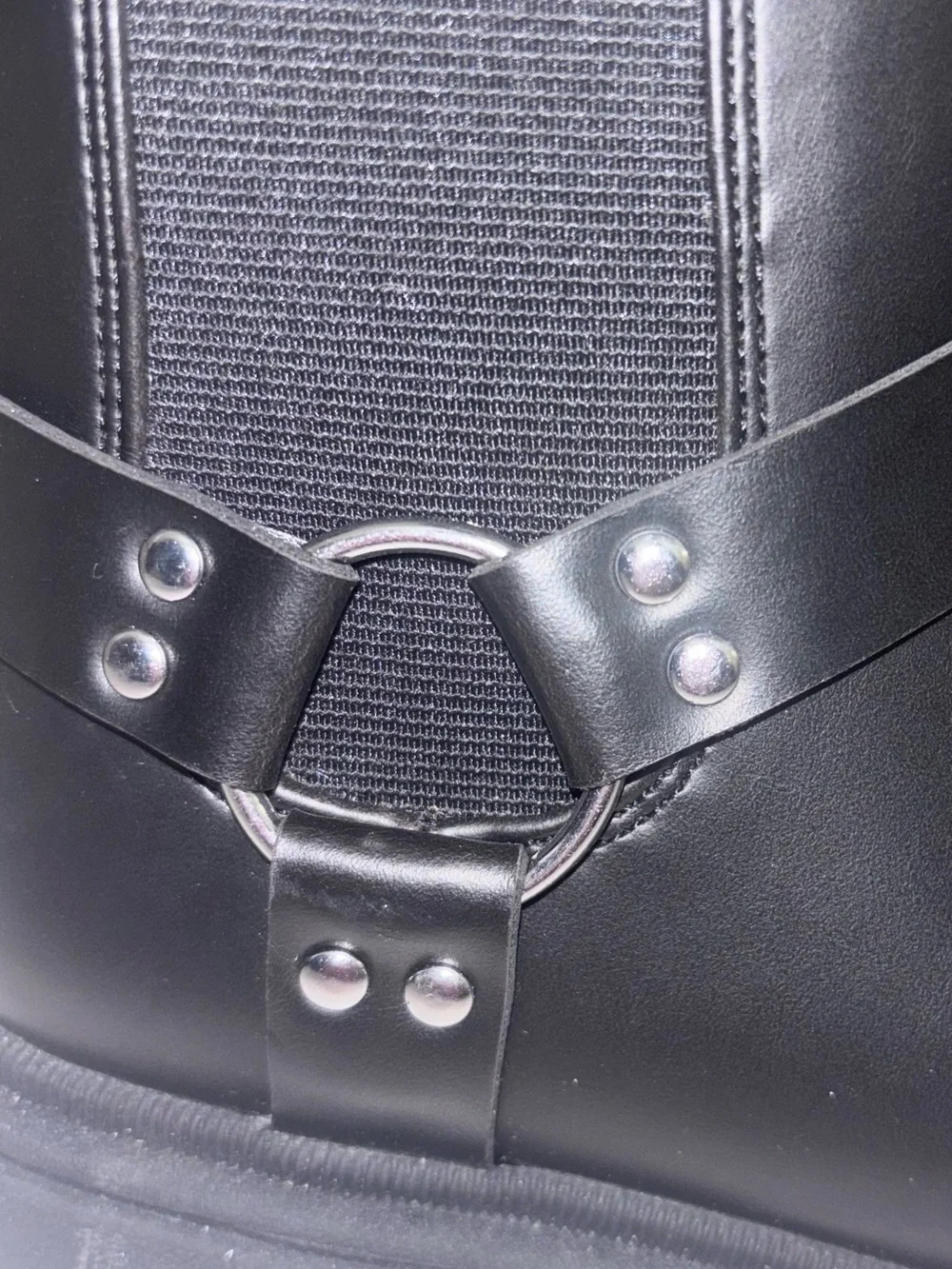 Art Class Black Chunky Crosby Moto Boots with Buckle Strap Girls Size 1